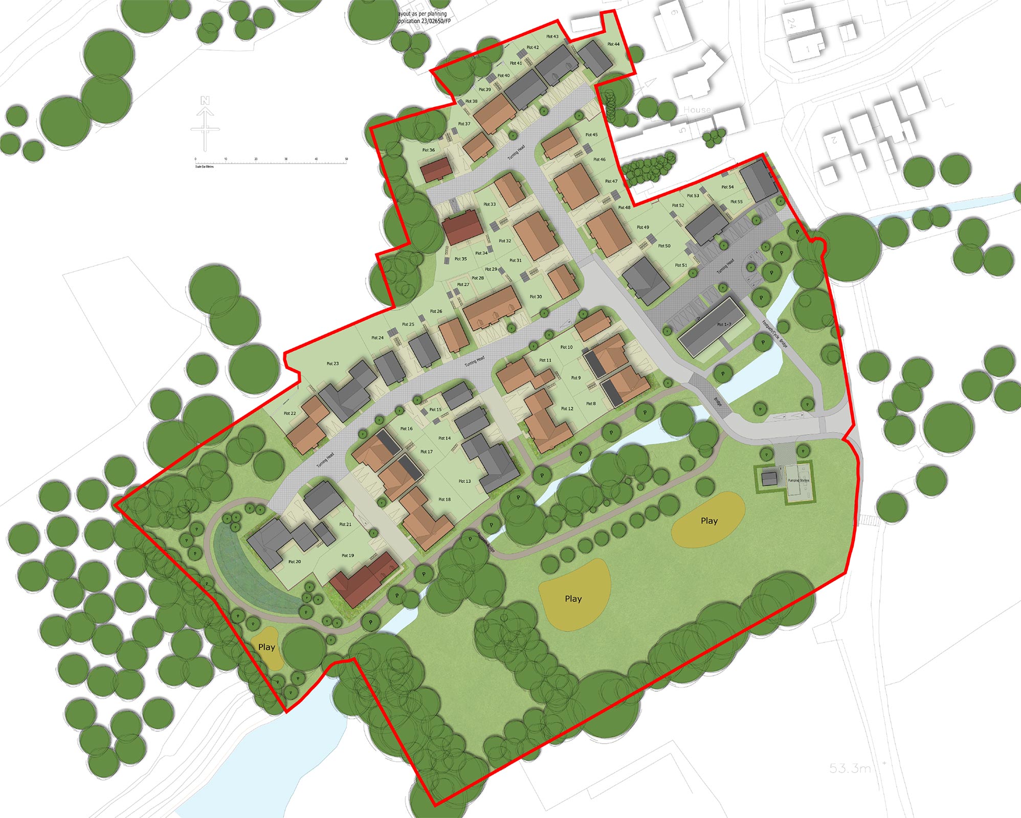 Proposed site layout plan