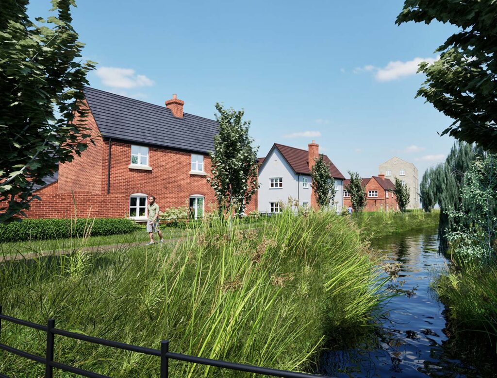 Proposed CGI of the plans, at the river view