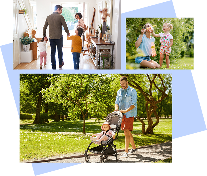 Collage of images showing the various key features the proposals aim to deliver